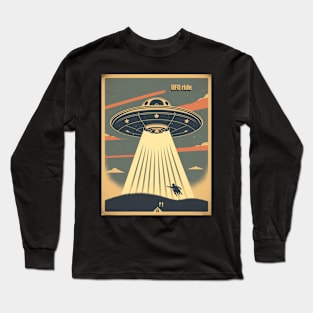 ufo encounter Long Sleeve T-Shirt